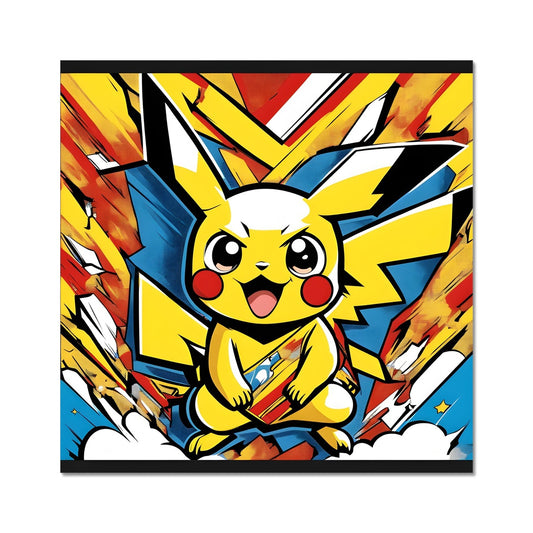 Pikachu Chibi Rolled Canvas